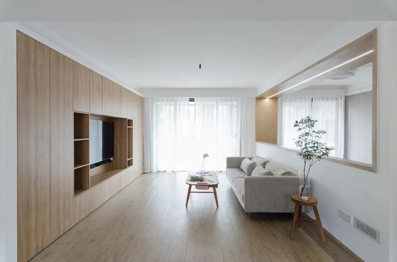 130㎡原木現(xiàn)代風(fēng)四室裝修，全屋原木風(fēng)裝飾住起來真舒服！